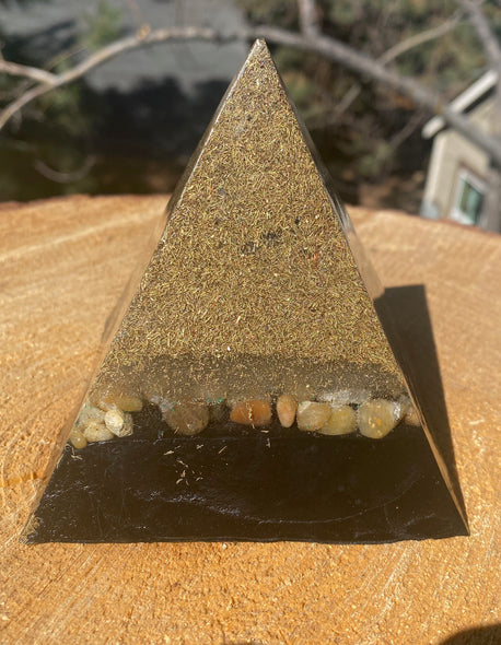 Brass Large Pyramid